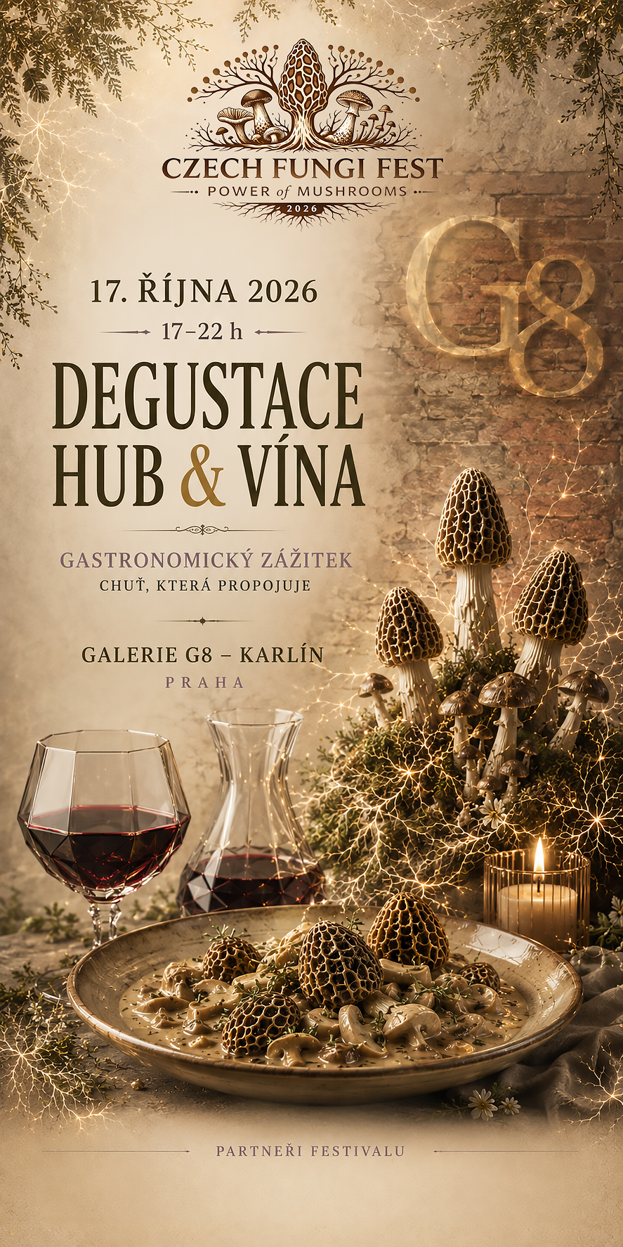 CFF - DEGUSTACE Největší houbařský festival v ČR CZECH FUNGI FEST CFF DEGUSTACE