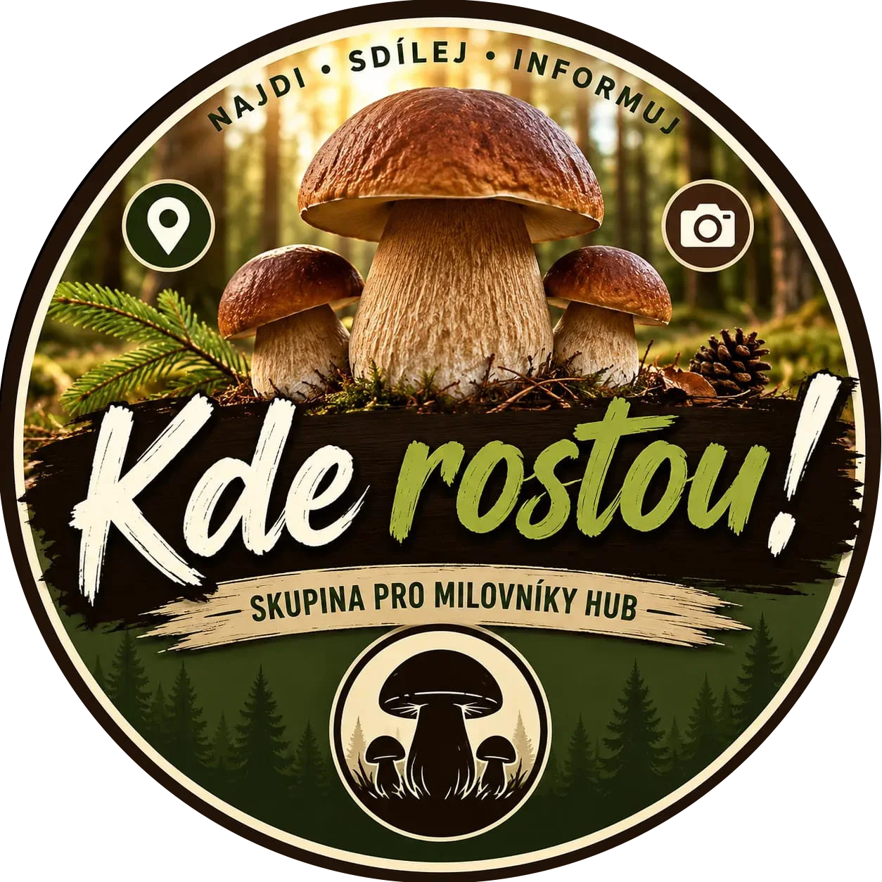 kde rostou